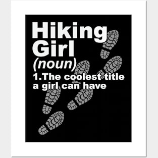 Hiking Girl The Coolest Title Posters and Art